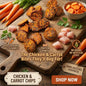 Dog Treat - Chicken & Carrot Bites