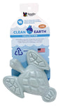 Spunky Pup Clean Earth Recycled Hard Chew Toy – Turtle