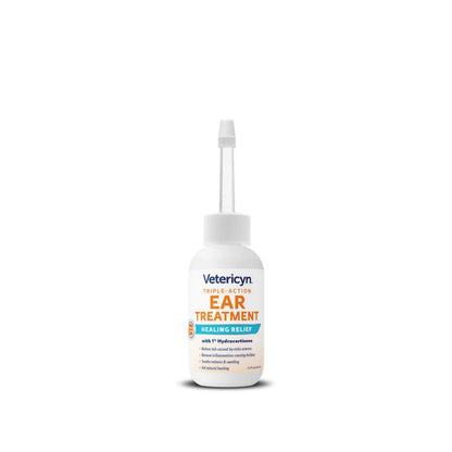 Dog Ear Infection Treatment | Vetericyn Triple-Action 1.5 oz