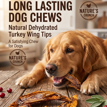 Dog_chewing_turkey_wing_tips