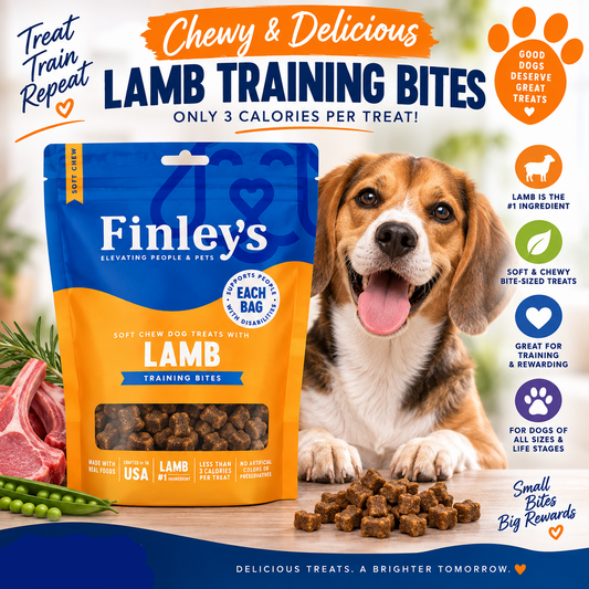 Finley's Lamb Recipe Soft Chew Training Bites for dogs