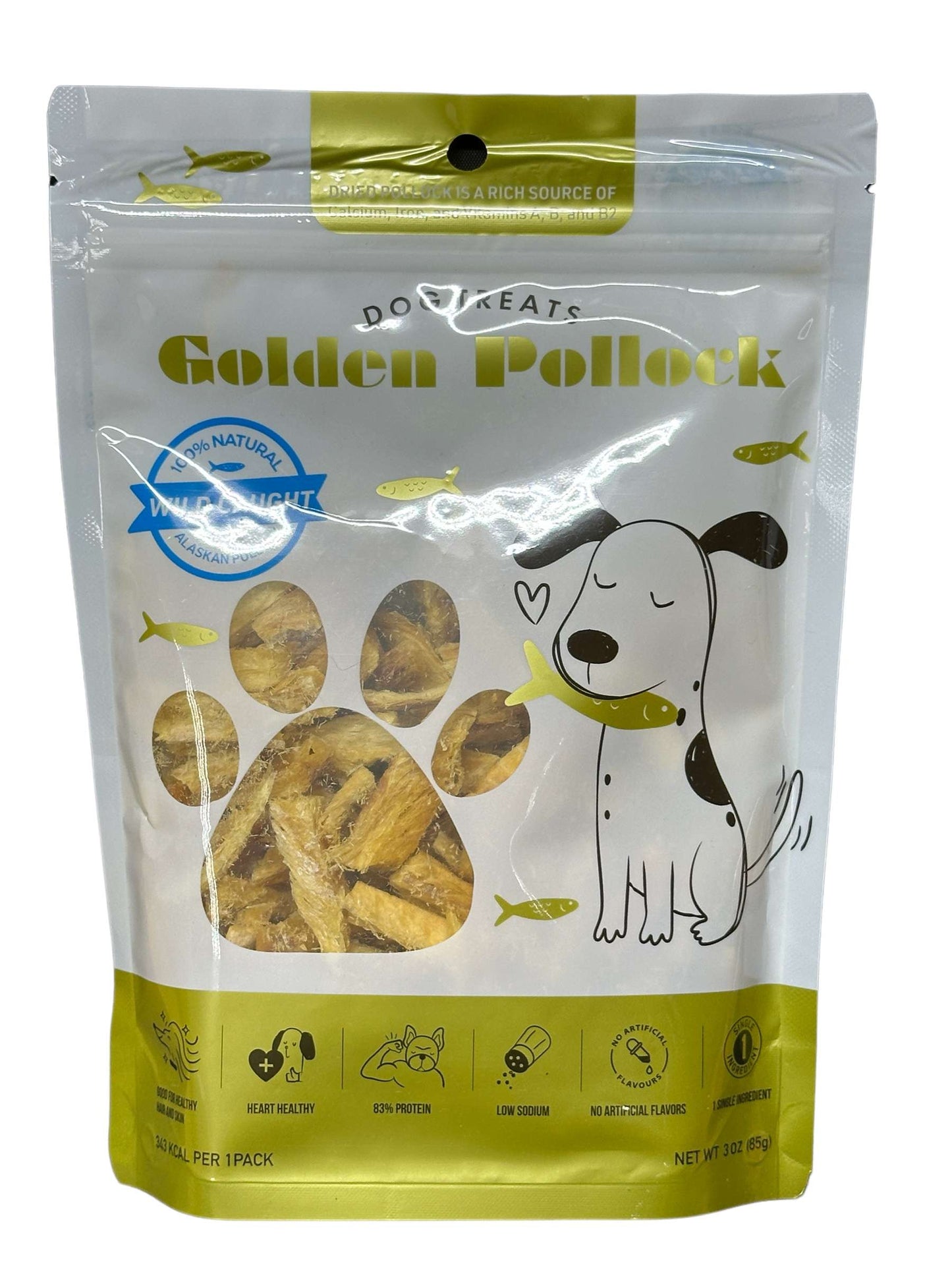 Dog Treat - Golden Pollock Dog Treats