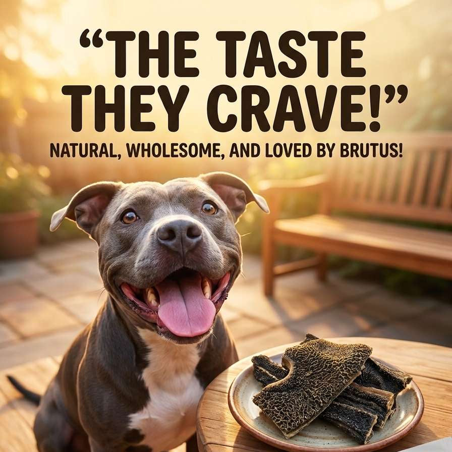 Green Beef Tripe Plates 3 Pack Dog Treat – Natural Enzyme Rich