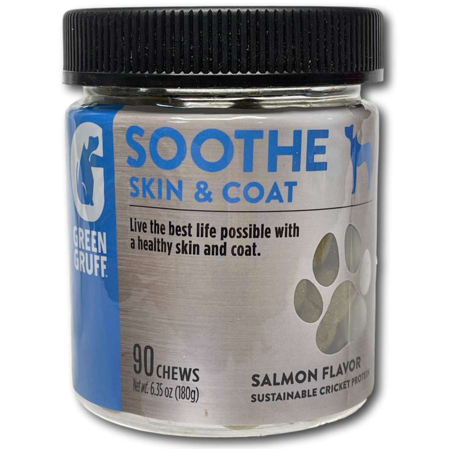 Green Gruff Soothe Skin & Coat Support - 90ct - Dog Health