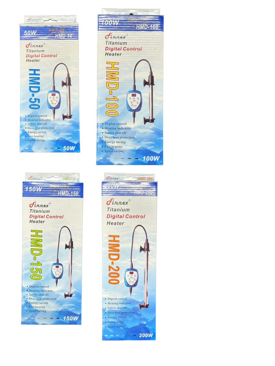 Fish Heating - Finnex Digital Titanium Aquarium Heaters - Hardware Items