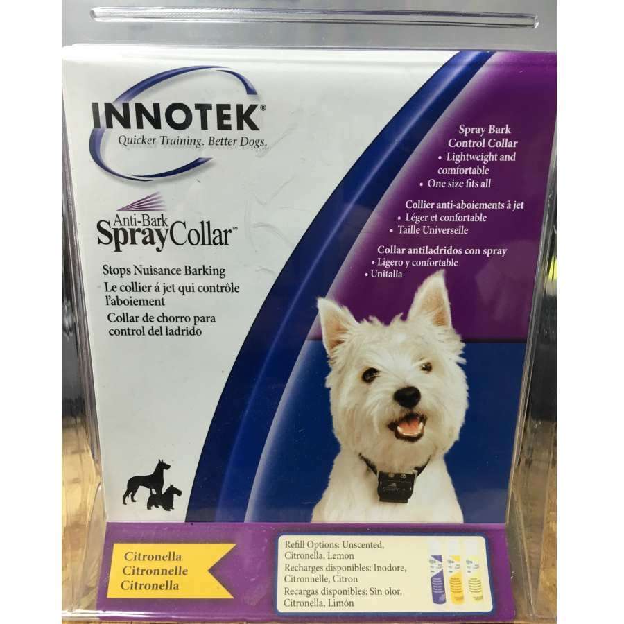 Innotek Anti-Bark Spray Collar - Dog Outdoor