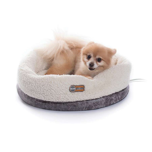 K&H Thermo-Snuggle Cup Pet Bed - Dog Heating Cooling - Image 2
