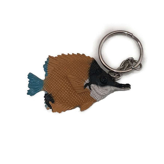 Fish Gift - Keychain - Long Nosed Butterfly Fish - Hardware Items
