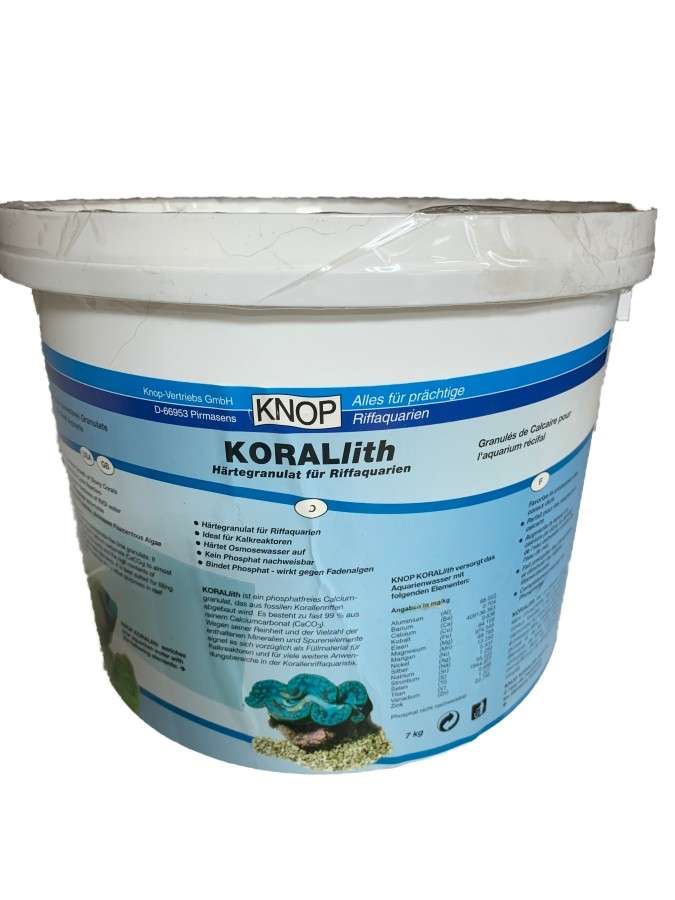 Fish Chemicals - Knop Koralith Crushed Calcium 15lb - Chemicals