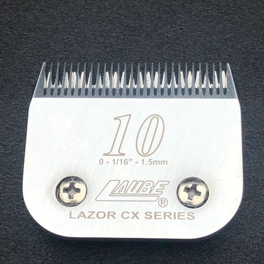 Laube Lazor 10CX Clipper Blade - Dog Grooming