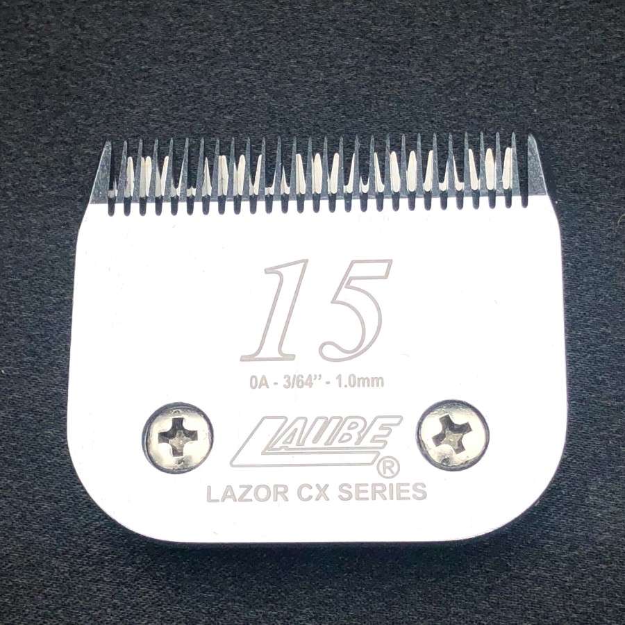 Laube Lazor 15CX Clipper Blade - Dog Grooming