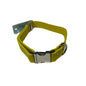 Leather Collar 18" - 22" Yellow - Dog Outdoor