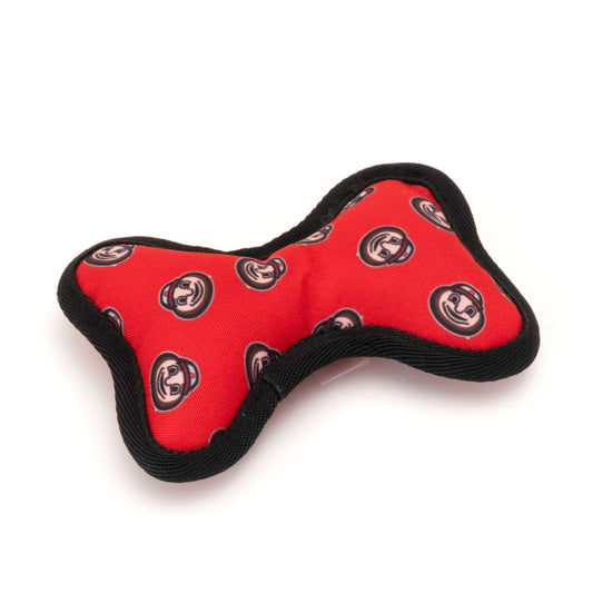 Ohio State Brutus Bone Dog Toy – Red, Sizes S, L