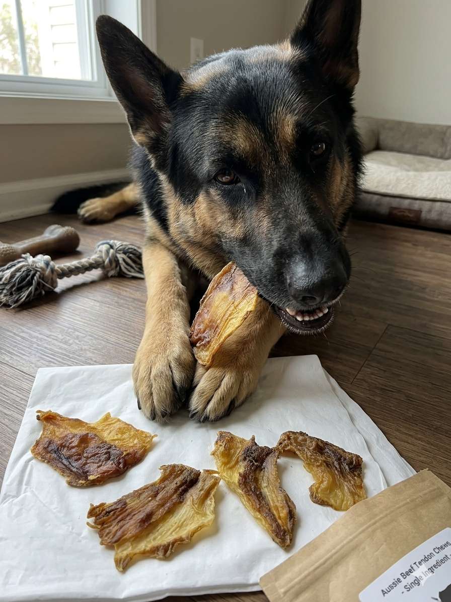 Dog Treat - Ostrich Earz Chews - 4oz