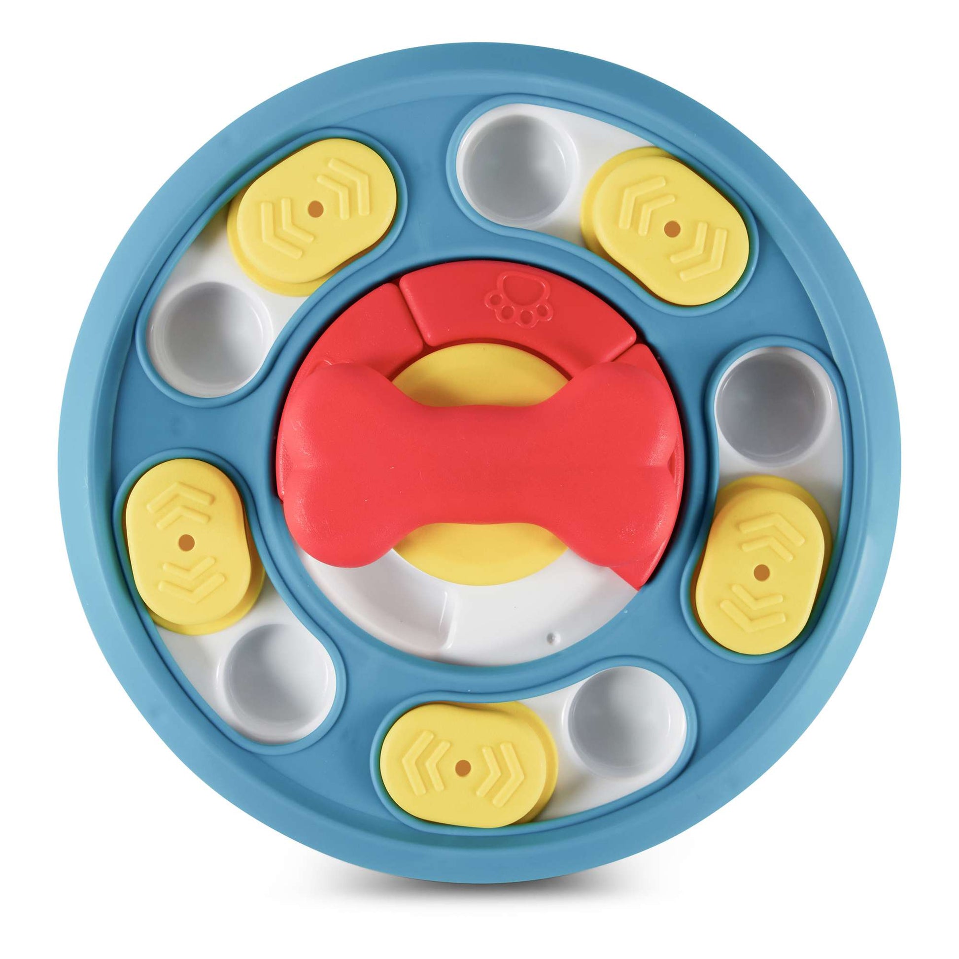 Wag Works Furry Genius Level 2 Dog Toy Puzzle – Interactive Mental Stimulation