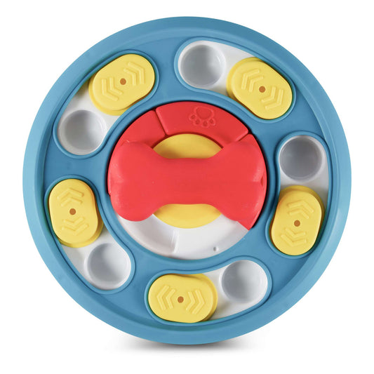 Wag Works Furry Genius Level 2 Dog Toy Puzzle – Interactive Mental Stimulation