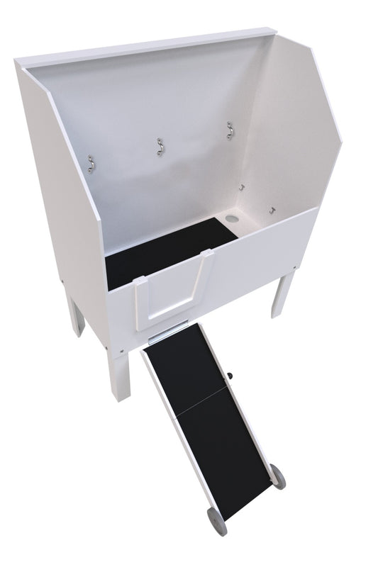 Poly Pet Tubs PRD48HX Tub with Ramp and Accessory Pkg - Dog Grooming
