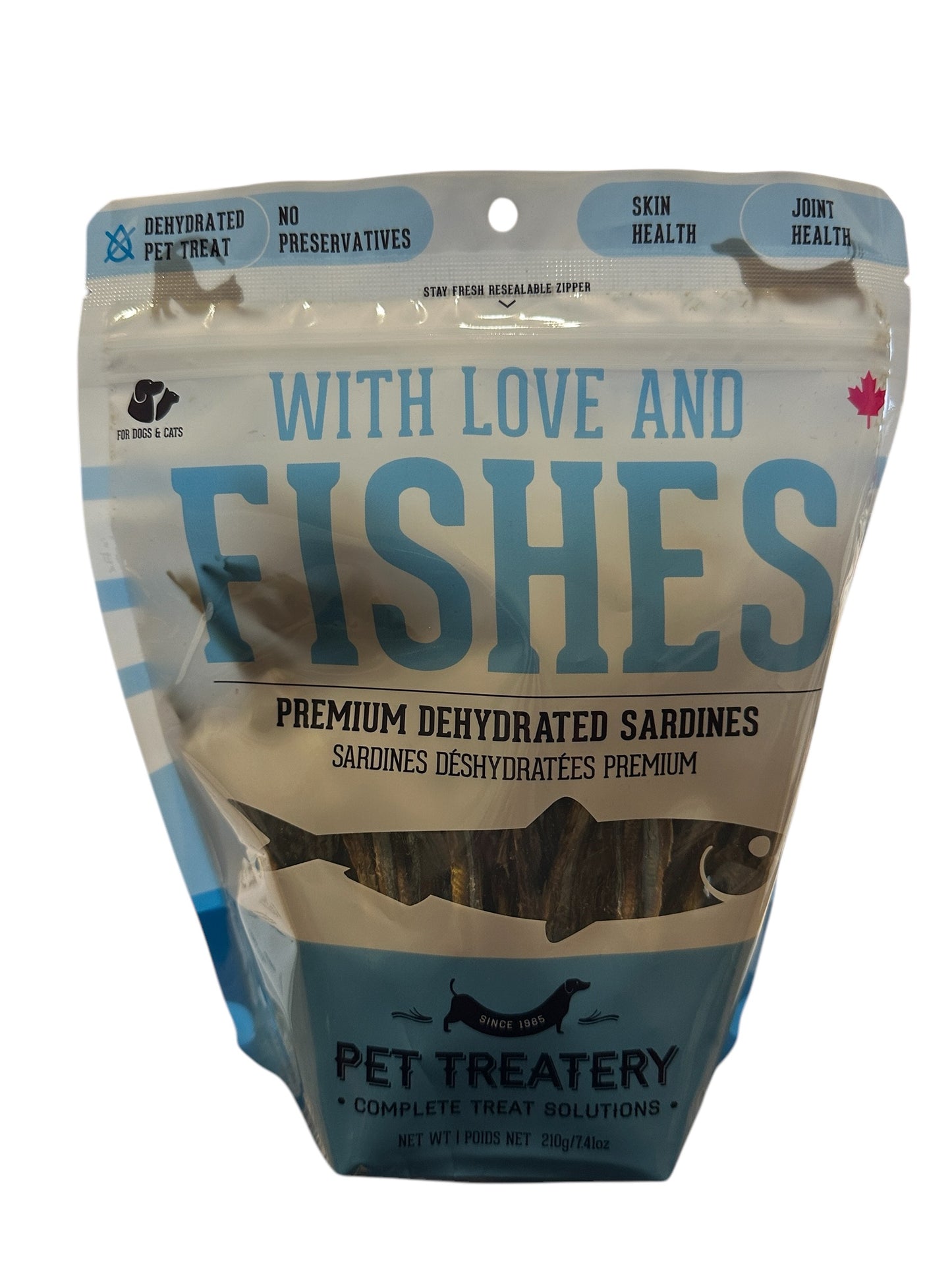 Dog Treat - Dehydrated Sardine Treats 7oz