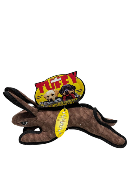 Tuffy Barnyard Rabbit Toy Brown - Dog Toy