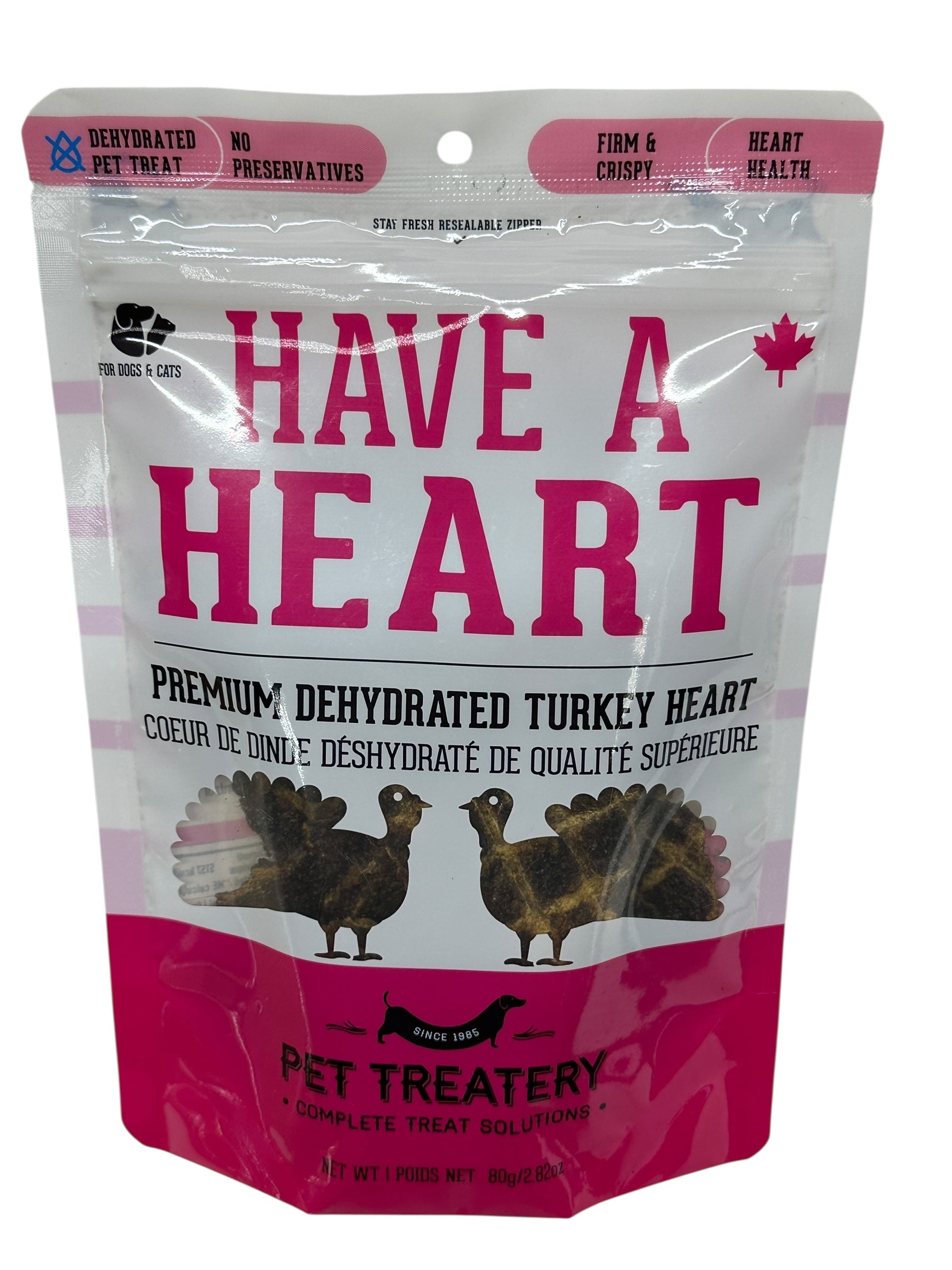 Dog Treat - Have A Heart - Turkey Hearts