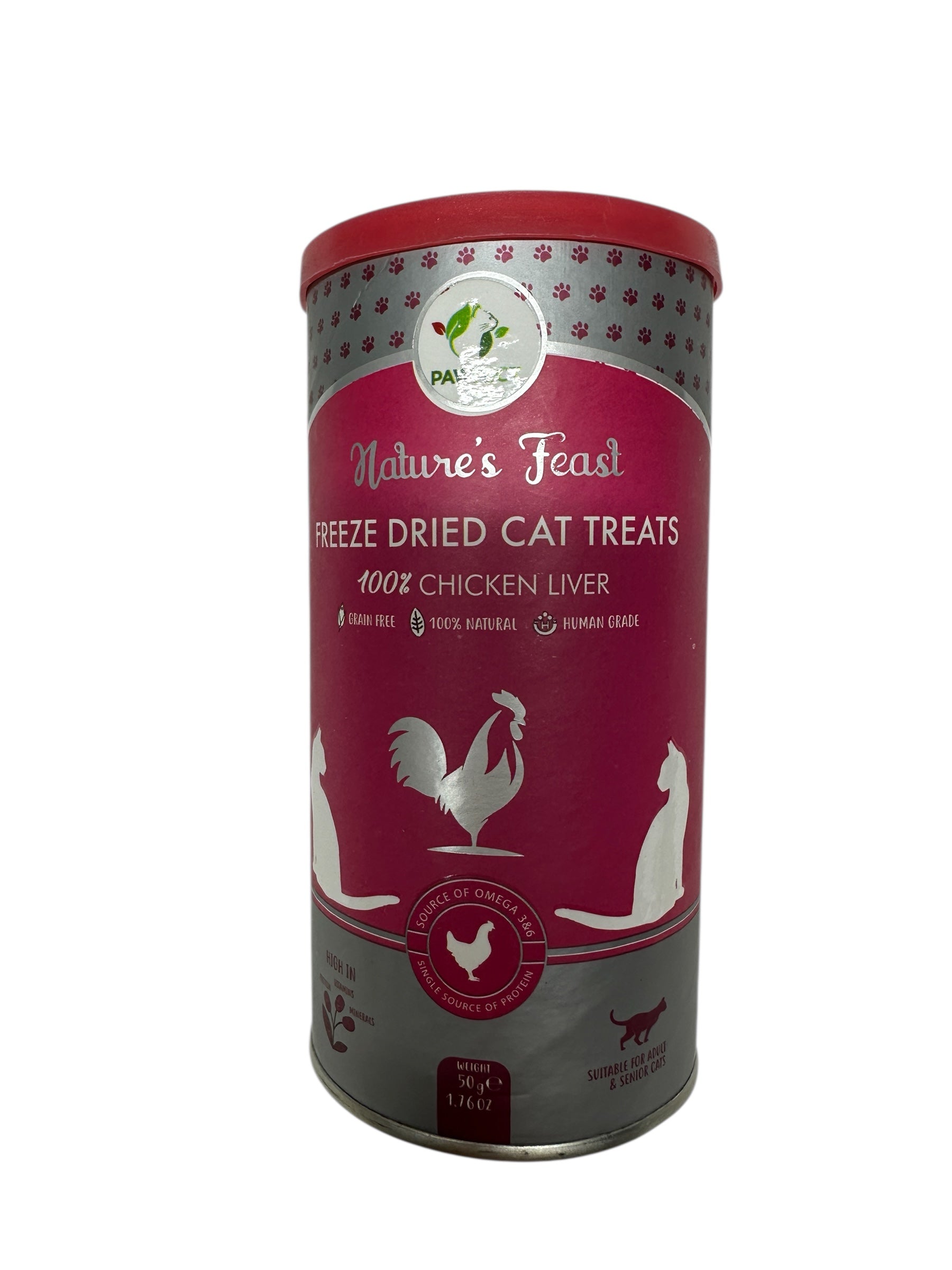 Cat Treats - Freeze Dried Chicken Liver Treats For Cats - Cat Natural Treats