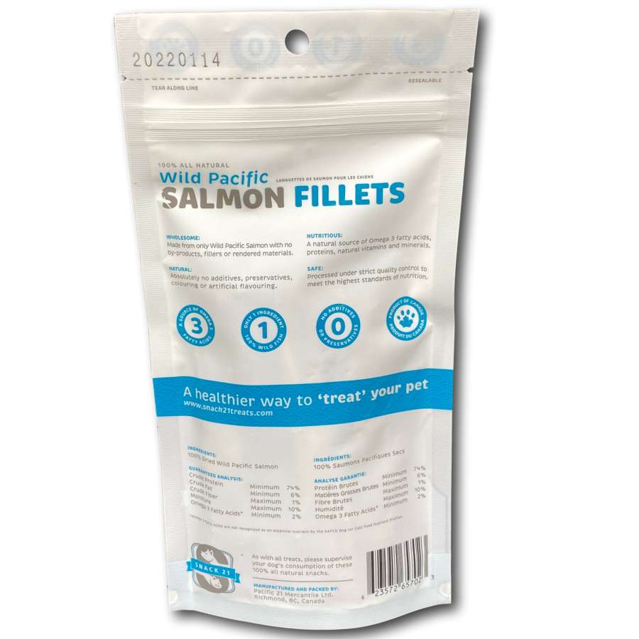 Dog Treat - Salmon Jumbo Filets - Image 2