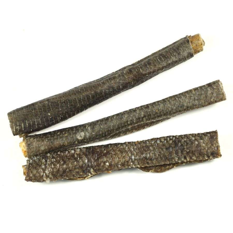 Dog Treat - Salmon Skin Roll