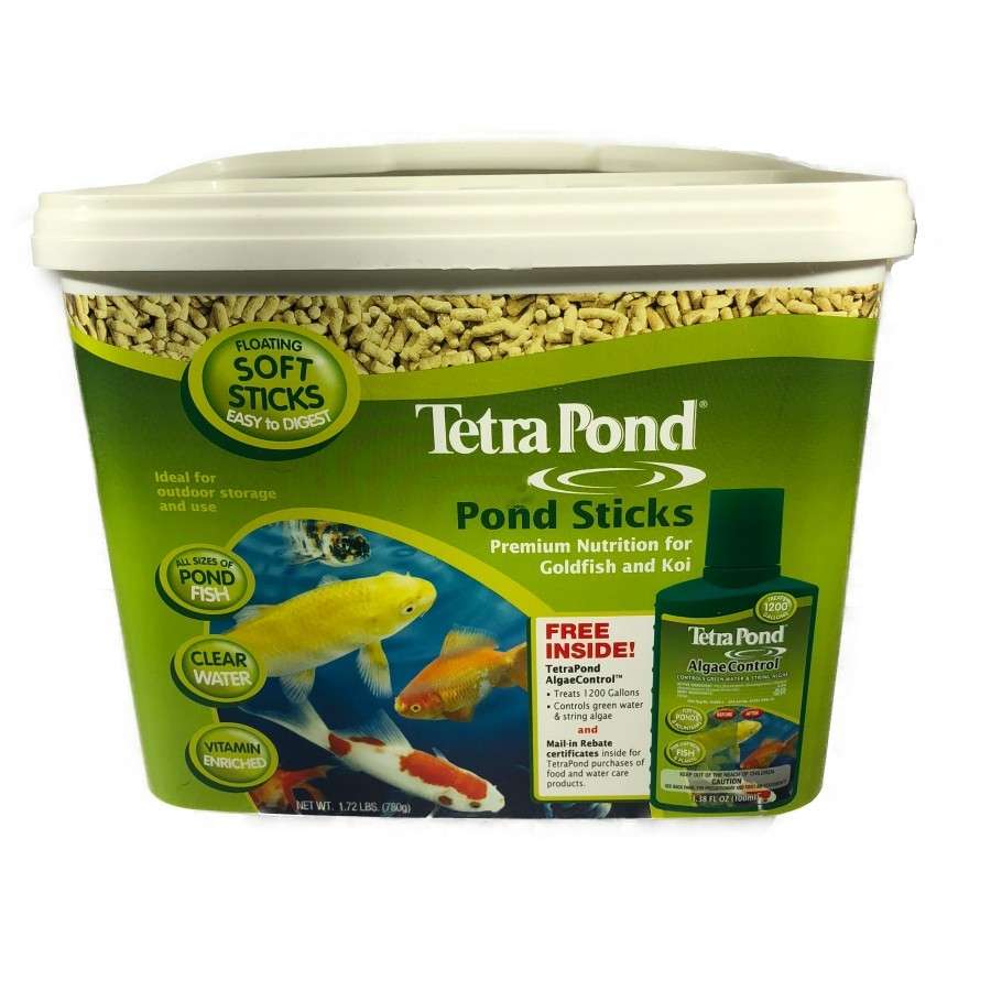 Fish Feeding - TetraPond Pond Sticks - 1.72lb - Fish Feeding Products