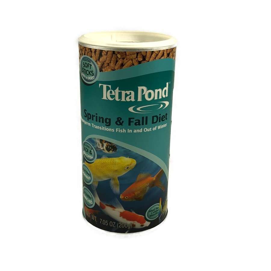 Fish Feeding - TetraPond Spring & Fall Diet 7.05oz - Fish Feeding Products