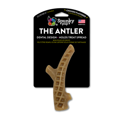 Spunky Pup The Antler Nylon Chew Toy – Case Pack