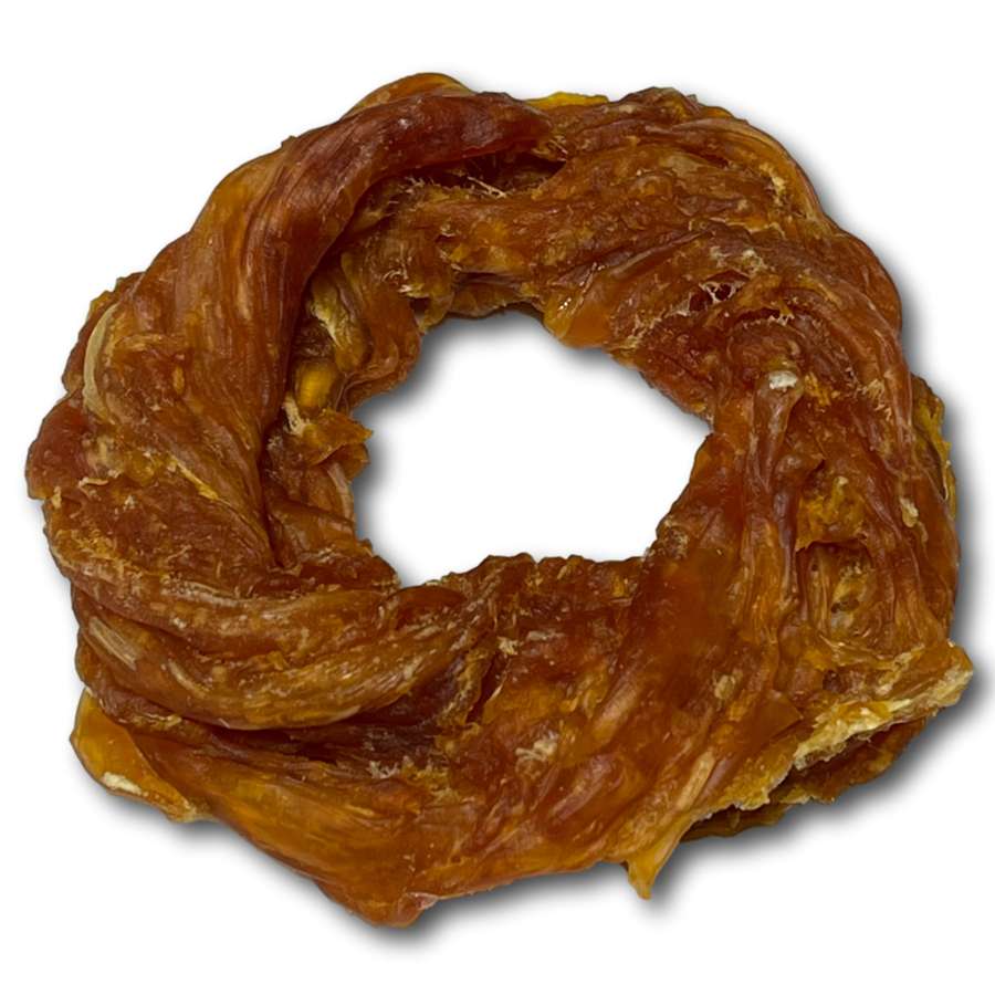Dog Treat - Turkey Tendon Ring Chew - Large