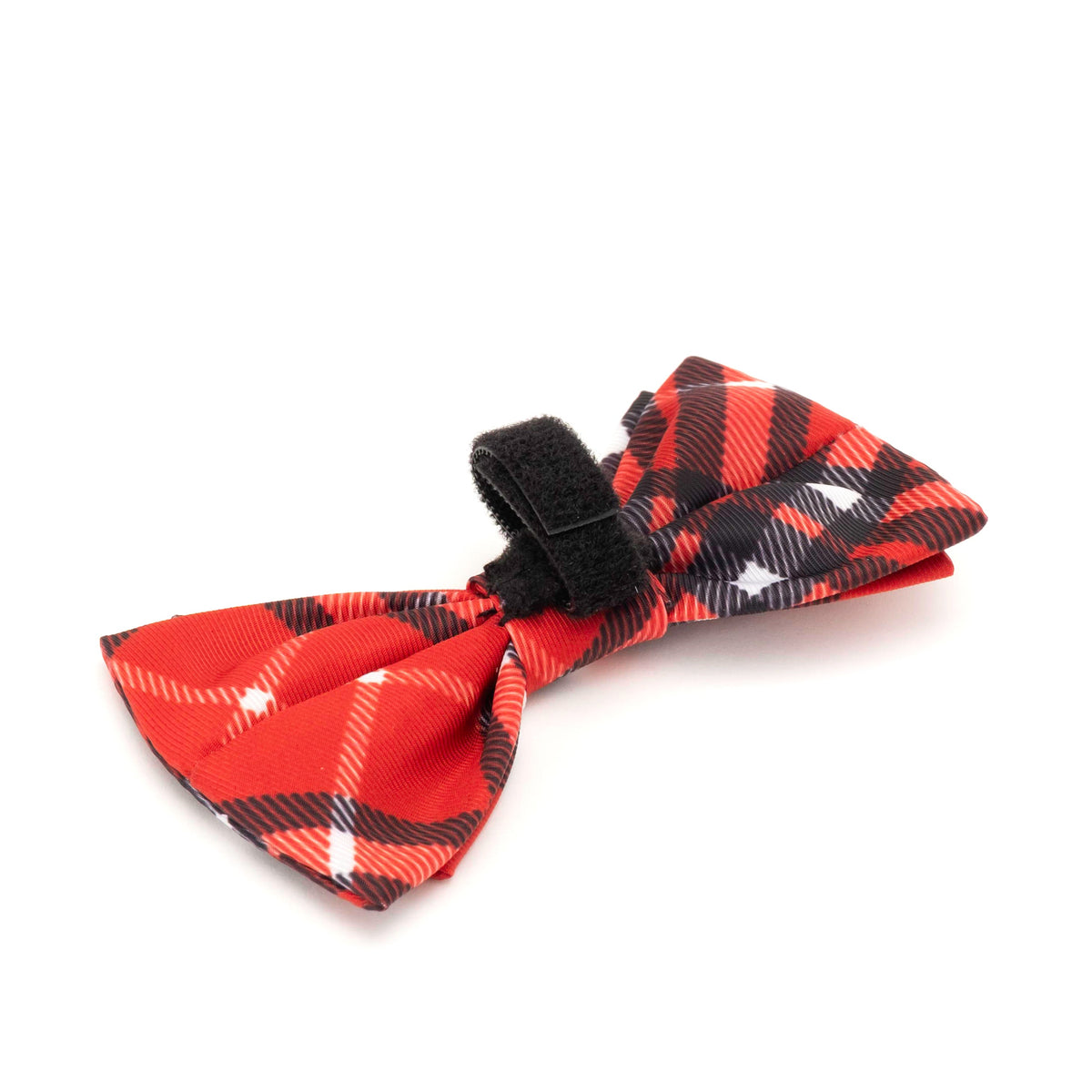 Bias Plaid Dog Bow Tie – Polyester, 5 colours, Sizes S, L