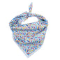 It's My Birthday Dog Bandana – Polyester, Blue & Pink, Sizes S, L