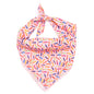 It's My Birthday Dog Bandana – Polyester, Blue & Pink, Sizes S, L
