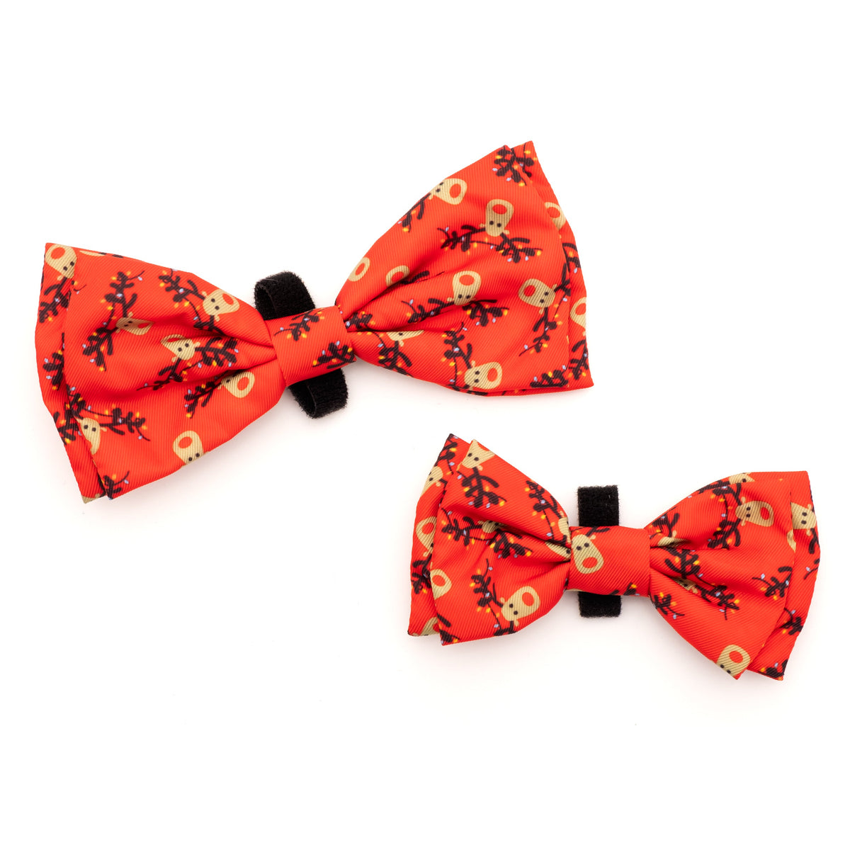 Rudy Dog Bow Tie – Polyester, Red, Sizes S, L