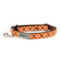 Fall Check Cat Collar – Brown/Orange, Size One Size