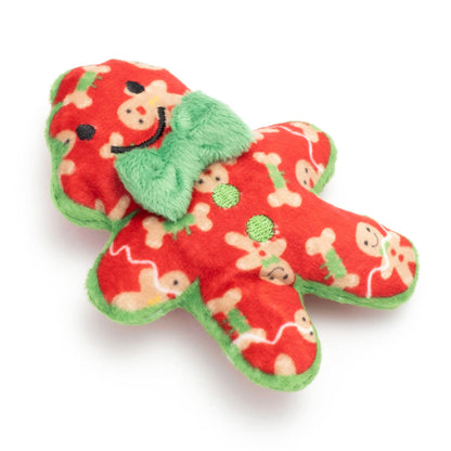 Gingerbread Boy Cat Cat Toy – Red, Size One Size