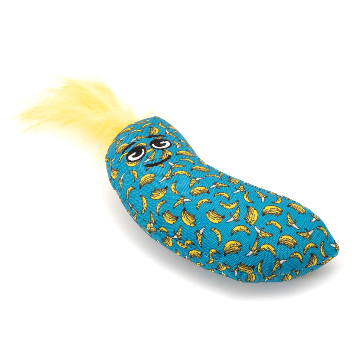 Banana Catnip Kicker Toy, reverse angle