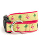 Flamingos Dog Collar – Pink, Sizes XS–XL
