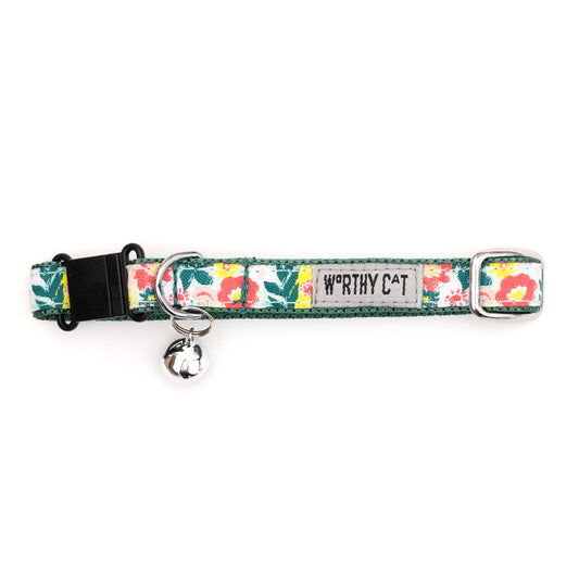 Spring Bouquet Cat Collar – Multicolored, Size One Size