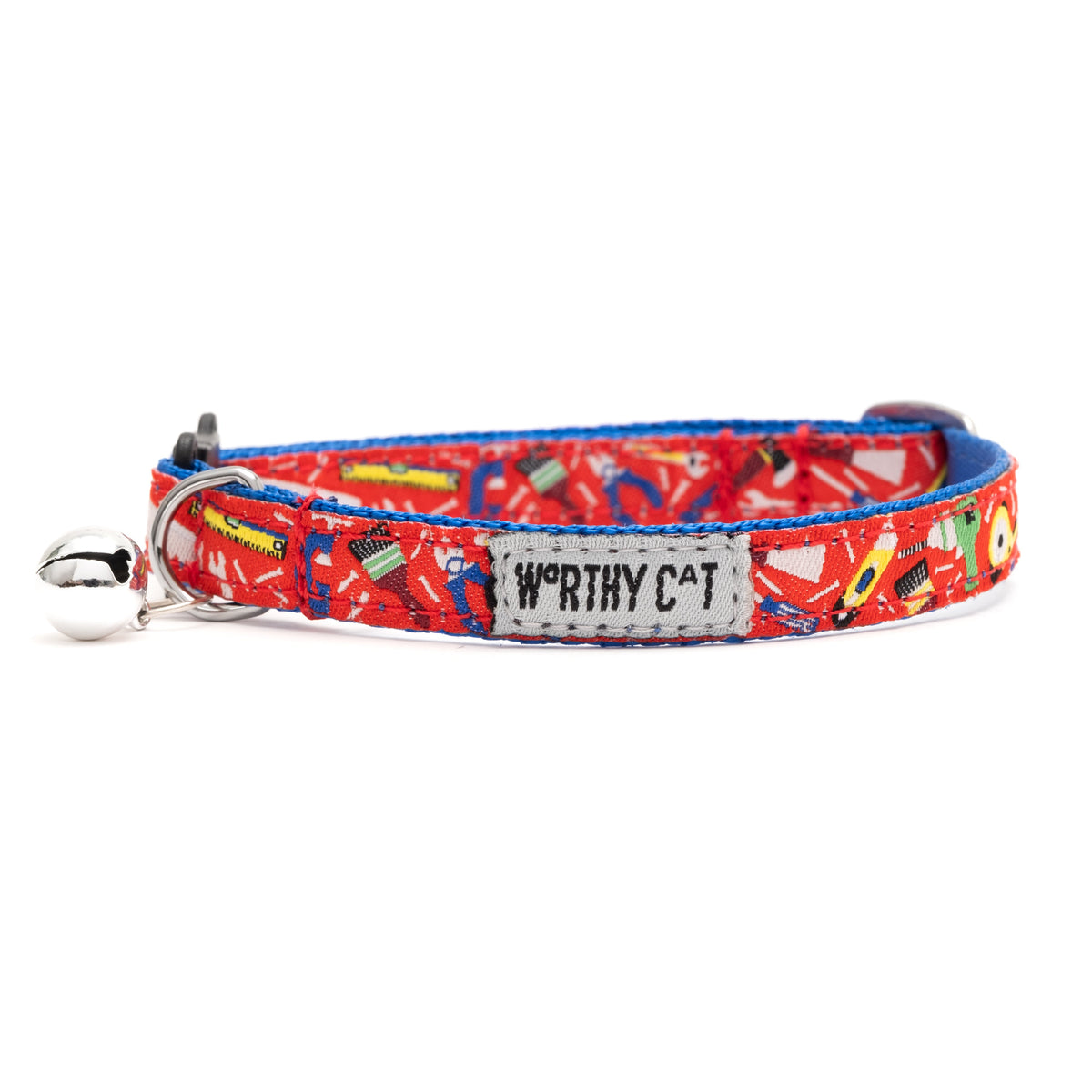 Tools Cat Collar – Red, Size One Size