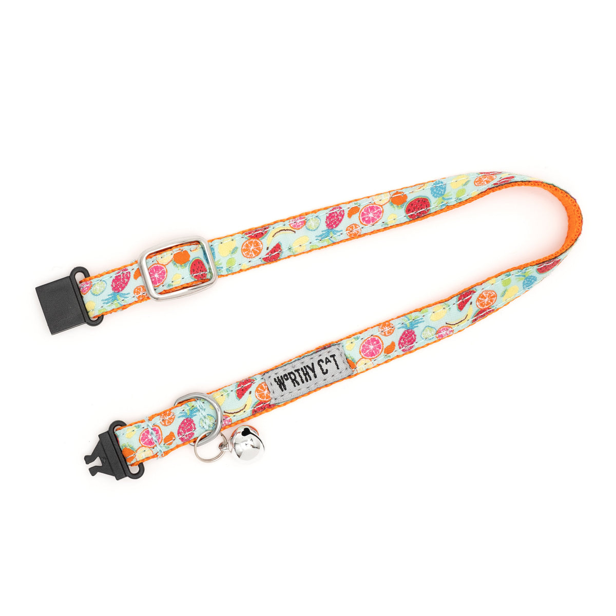 Tutti Frutti Cat Collar – Blue, Size One Size