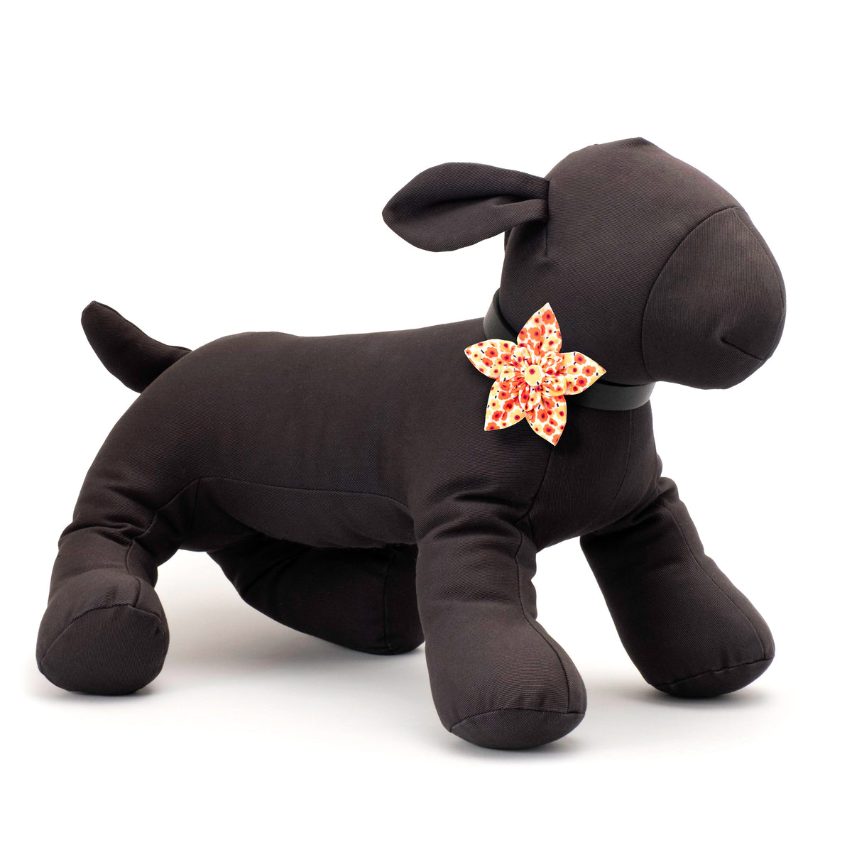 Fleurs Dog Flower – Polyester, Pink & Yellow, Sizes S, L
