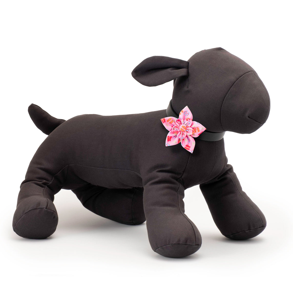 Flip Flops Dog Flower – Polyester, Pink, Sizes S, L