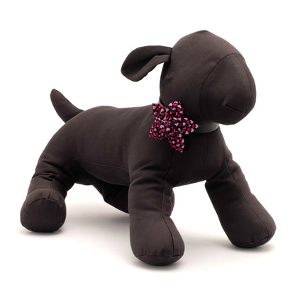 Heartthrob Dog Flower – Polyester, Black, Sizes S, L