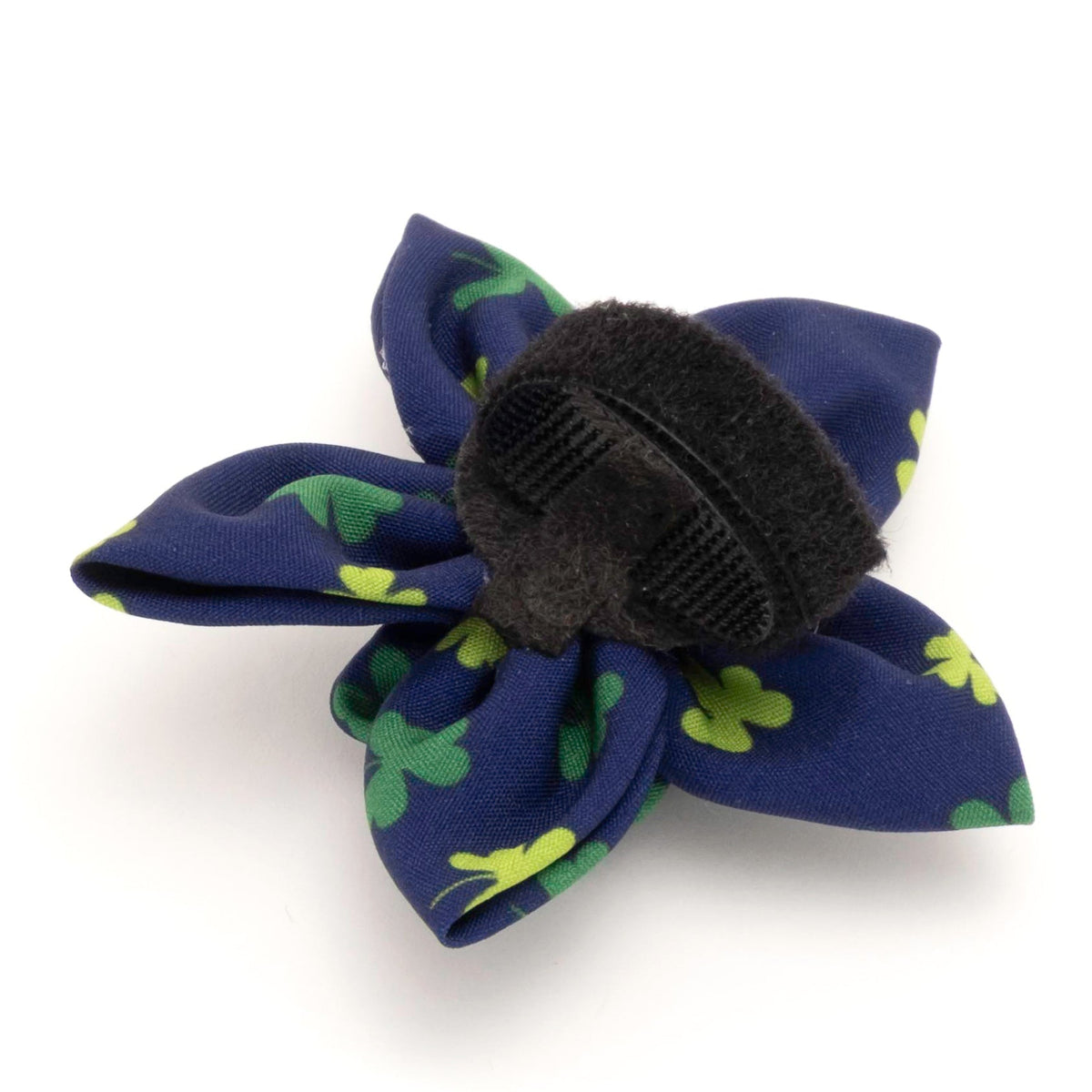 Lucky Dog Flower – Polyester, Navy, Sizes S, L