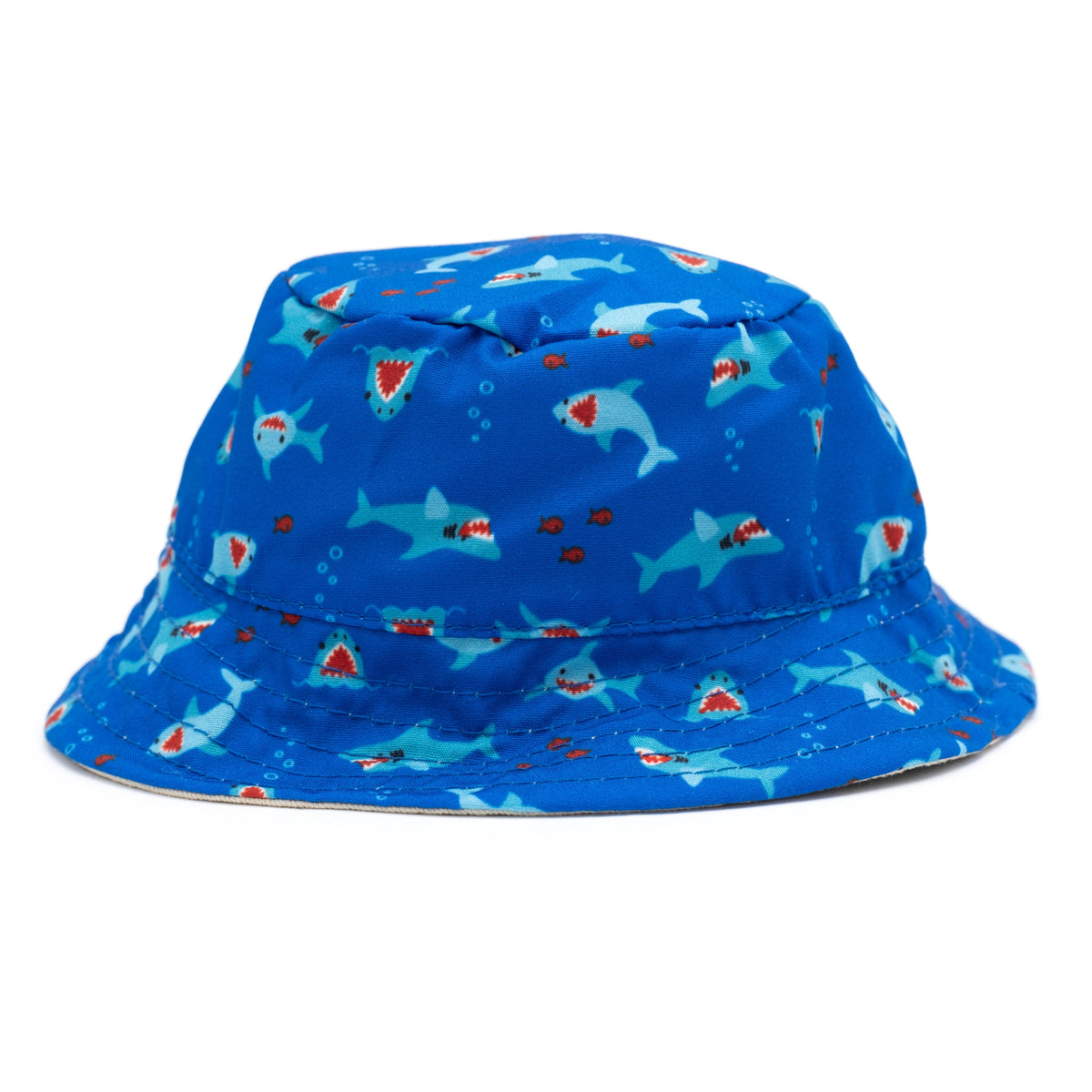 Chomp Bucket Dog Hat – Polyester, Blue, Sizes S–XL