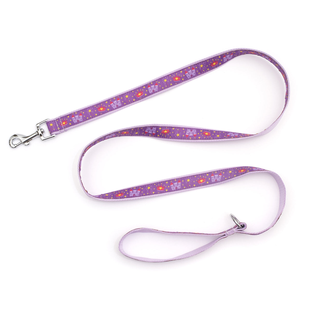 Princess Dog Leash – Purple, Sizes S, L