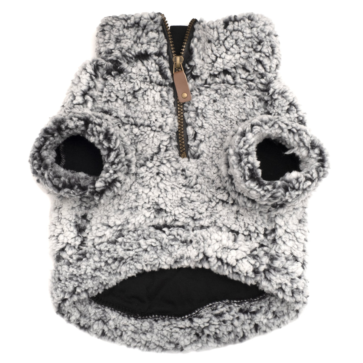 Wubby Fleece Quarter Zip Dog Sweater – Polyester, 4 colours, Sizes XS–XXL
