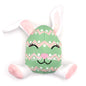 Easter Egg Bunny Dog Toy – Green, Size One Size